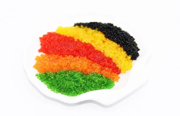  Gaishi OEM/ODM Wholesale Canned Ball Ikan Sushi topping Capelin Masago Ebiko Tobikko Caviar Tobiko Flying Fish Eggs Roe