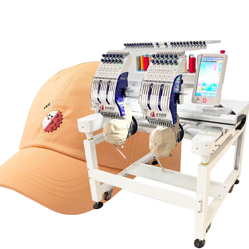 changhua brand  automatic  computerized embroidery machine single head  embroidery machine