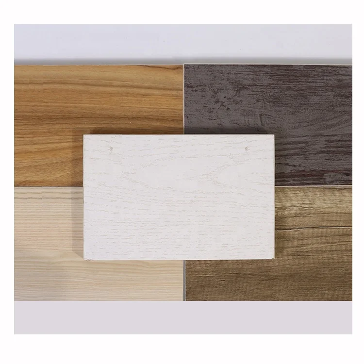 Wood Veneered and Film Faced MDF Chipboard OSB Board for Desks Book Cases Credenzas