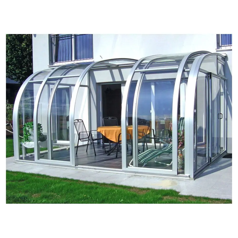 Prima Bi fold Sun Parlor Bifolding Solarium  Smooth Garden Room