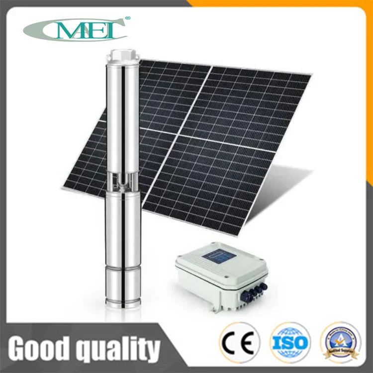 4 Inch Solar Pump with Stainless Steel Impeller 110V 1300W 19m³/h 35M Power Water Pump