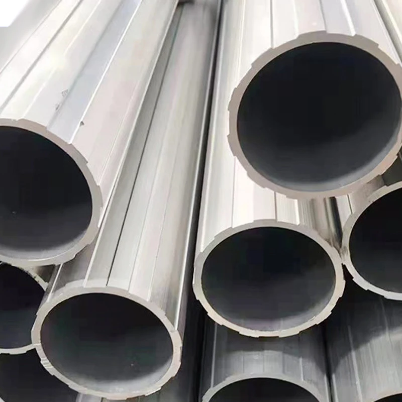 Anodized Aluminum round Tube 7075 T6 Aluminium pipe 7075 Extruded Aluminum Tube for sale