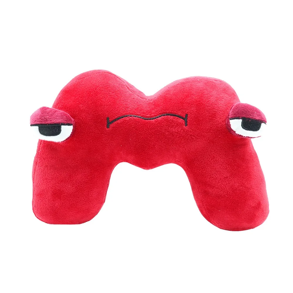 New Plush Alphabet Bore Toys A B C 26 Letters Accept Customization Stuffed Dolls