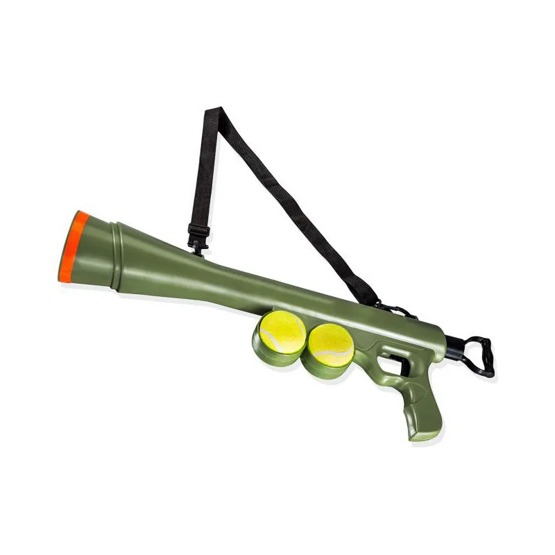 New design Dog Training Automatic Interactive Ball Thrower Tennis Launcher Dog Toy pet supplier