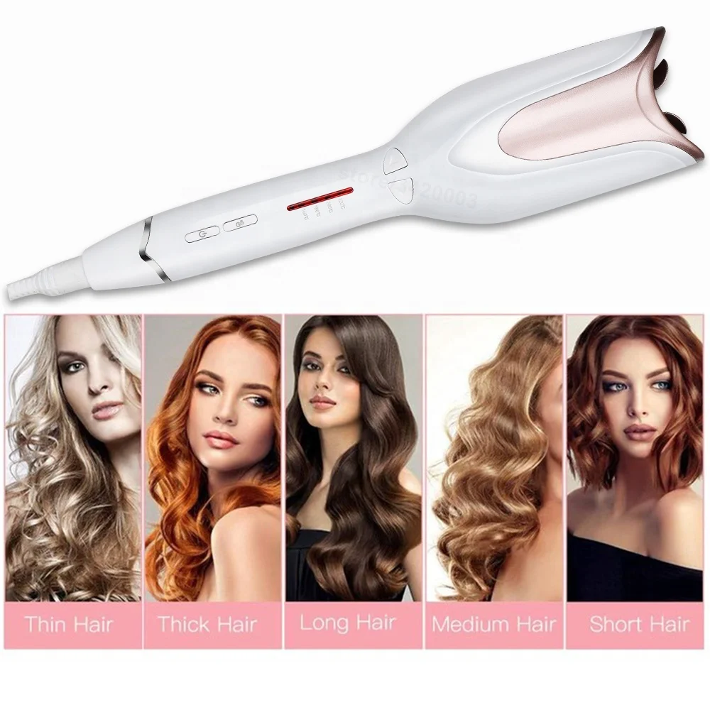 
Rose-shaped electric curling iron fully automatic curling iron Salon Professional Automatic Hair Steam Curler 