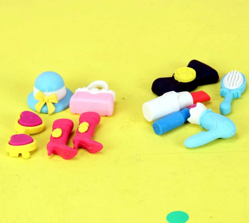 Cute Eraser New Style Small Kawaii Eraser Set For School Students