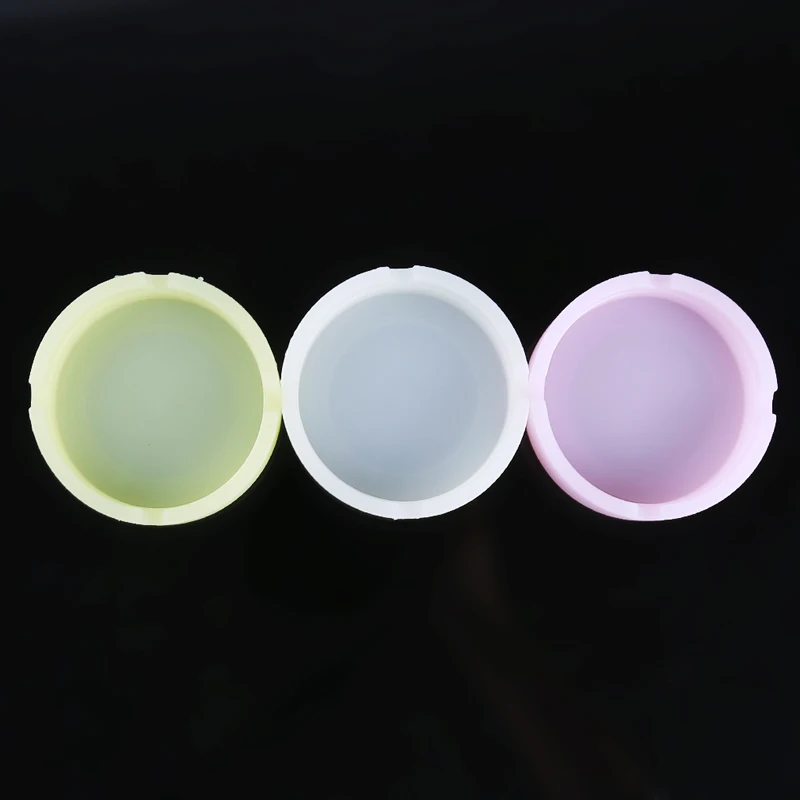 Luminous Silicone Gel Ashtray Light Circular Ashtray New Fluorescent Smoke Convenient Cigarette Case Drop Creative Ashtrays