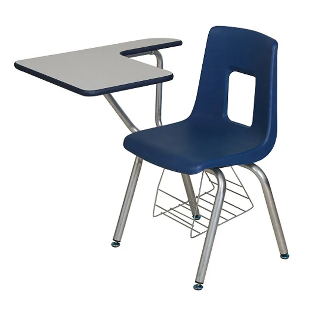 Multipurpose Lecture Hall Chair Student Training Folding Plastic Chair Modern School Student Desk and Chair 2 Years