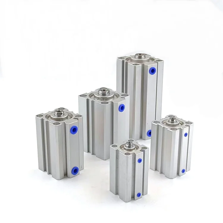 SDA Series Double Acting Pneumatic Compressed Air Compact hydraulic cylinder