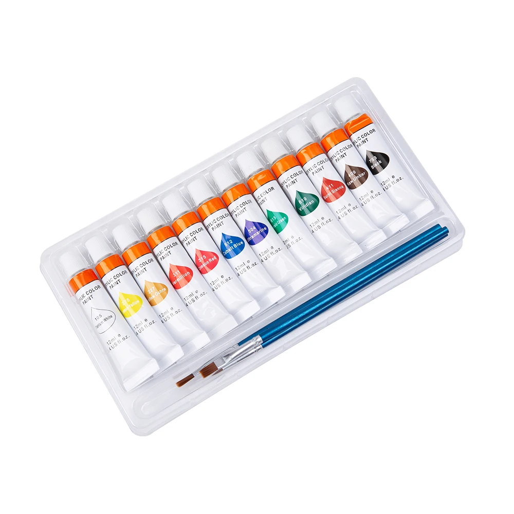 acrylic paint 12ml colorful liquid Acrylic for painting