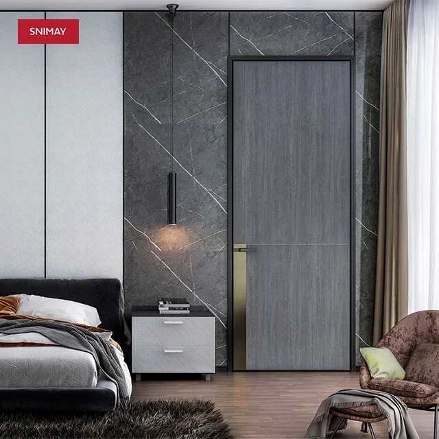 China Custom Modern Wooden Door Design Swing Interior Door