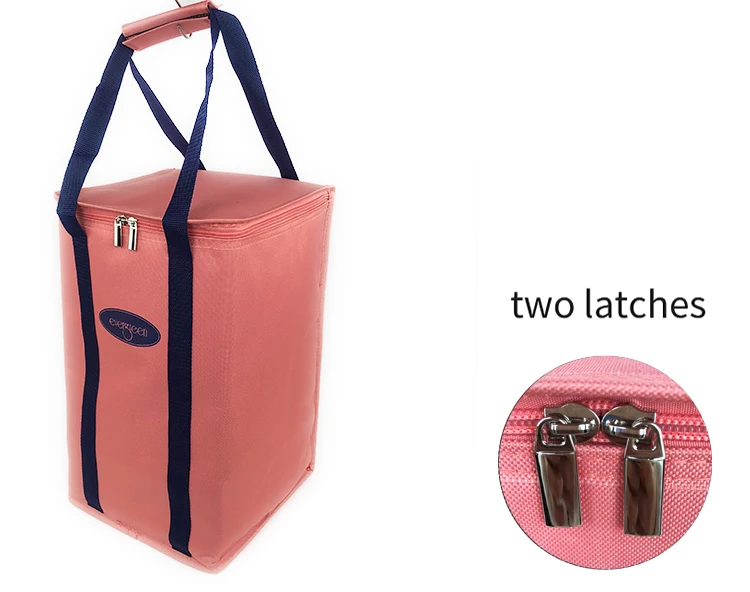 Iso Factory Wholesale Waterproof Customized Portable Mini Lunch Bag Fashion Lunch Cooler Tote Bag