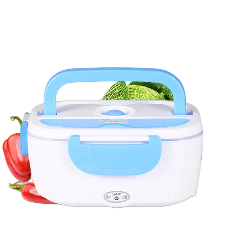 110V/220V electric lunch box with bag portable bento rice cooker household