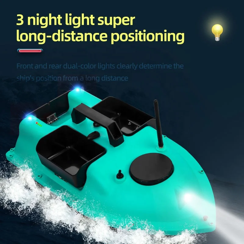 Fishgang New Technology 500M Distance Rc Gps Bait Boat Bait Boat Gps Autopilot Professional Gps Rc Bait Boat For Sale