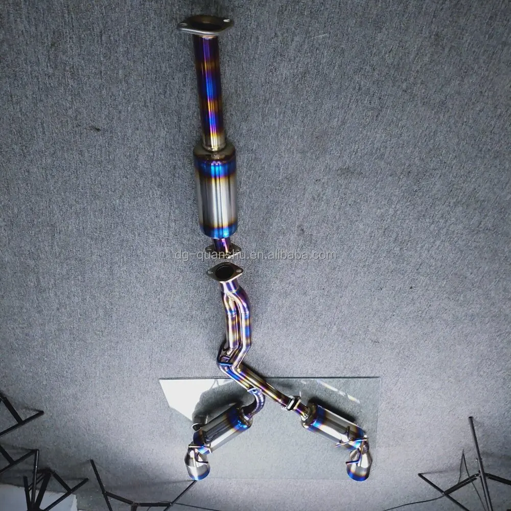 For Toyota GR86 Subaru BRZ high flow catback system Auto parts Titanium Exhaust