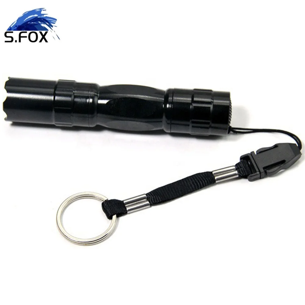 Multi-function Mini Portable EDC Waterproof Aluminum 3W Promotional Gift LED Flashlight