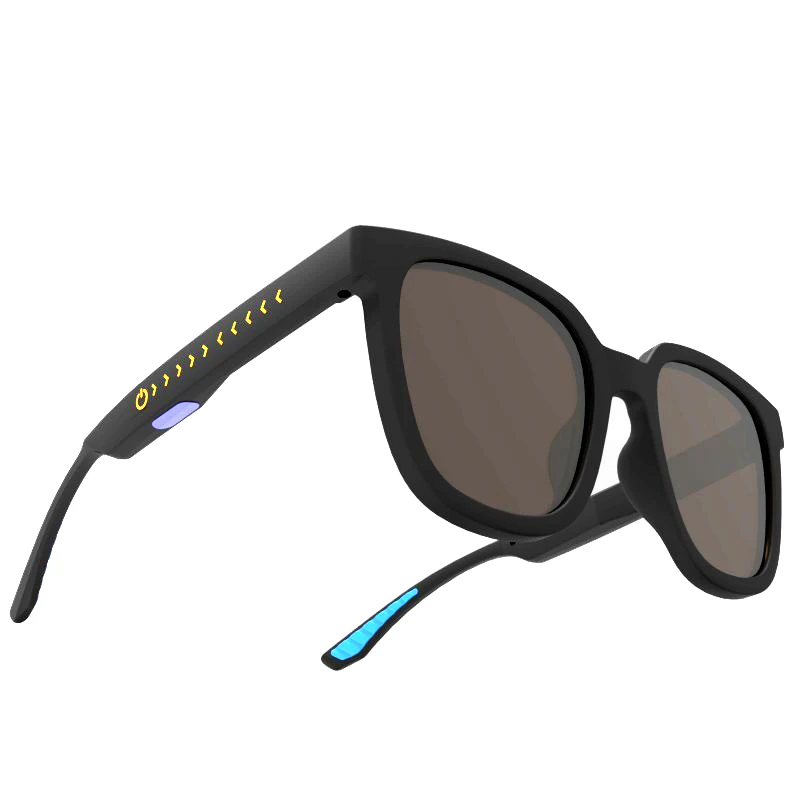 0.1s Lady Shades Color Change Eyeglasses Slide Touch Rectangle Sunglasses Women Men Brand Designer Square Sun Glasses