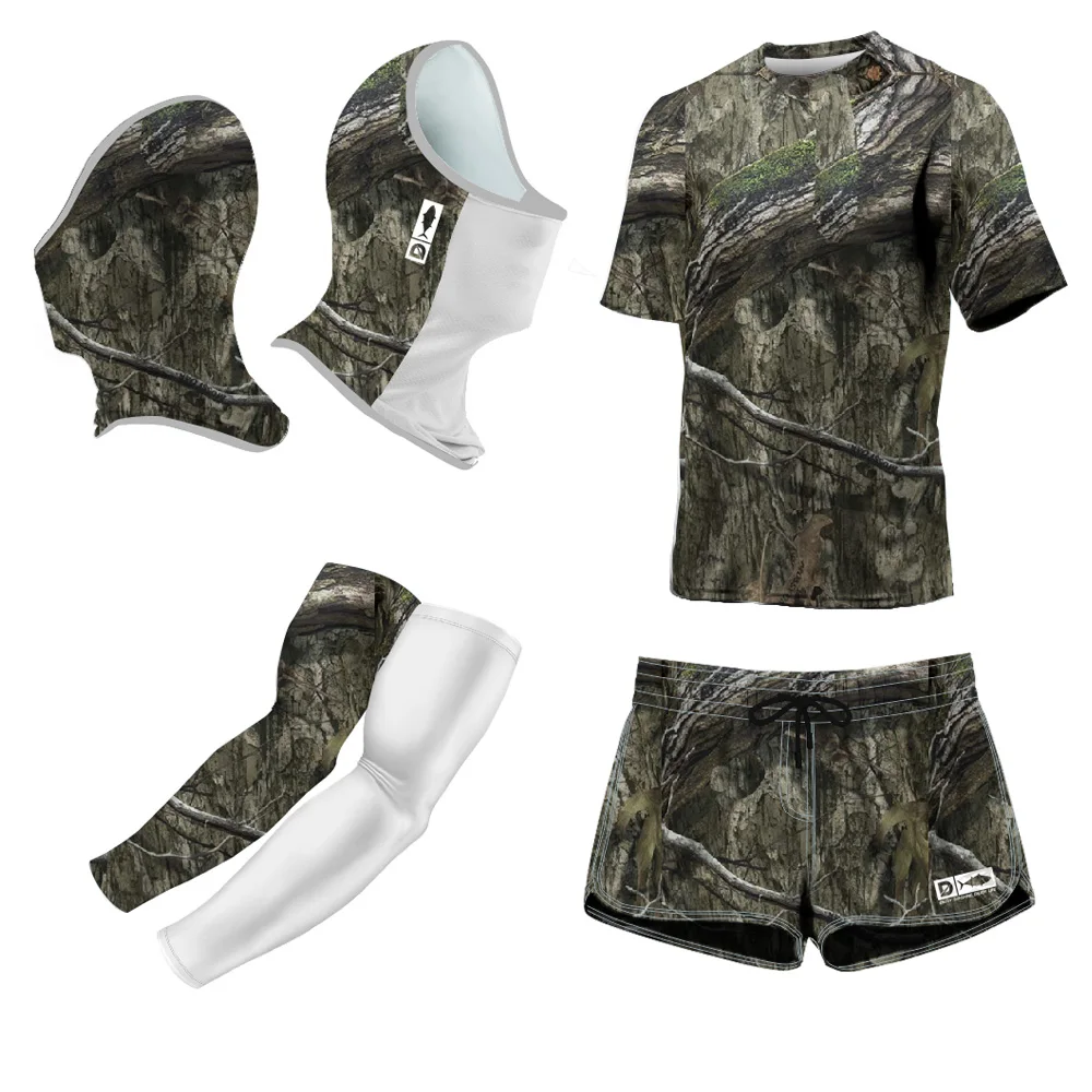 Warm fleece fabric  camouflage reflective hunting jacket hunting wear hunting clothes