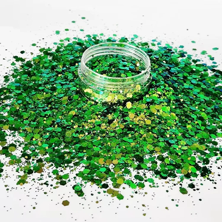 2018 объемный блеск Хамелеон, крупные Блестки для домашних животных, украшение на Рождество