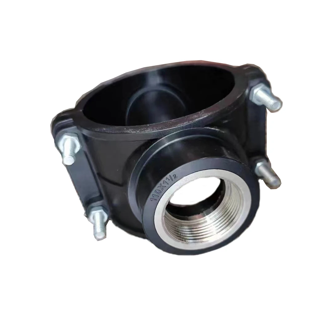 Заводская цена стыковой сварки фитинг hdpe трубы седло зажим