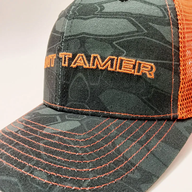 Custom 3D Embroidered Camo Trucker Hat High Quality 6-panel Richardson 112P Trucker Hats