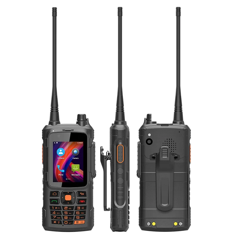 UNIWA A1 Pro 2 4 дюймов Android портативный двойной режим DMR Walkie Talkie прочный смартфон