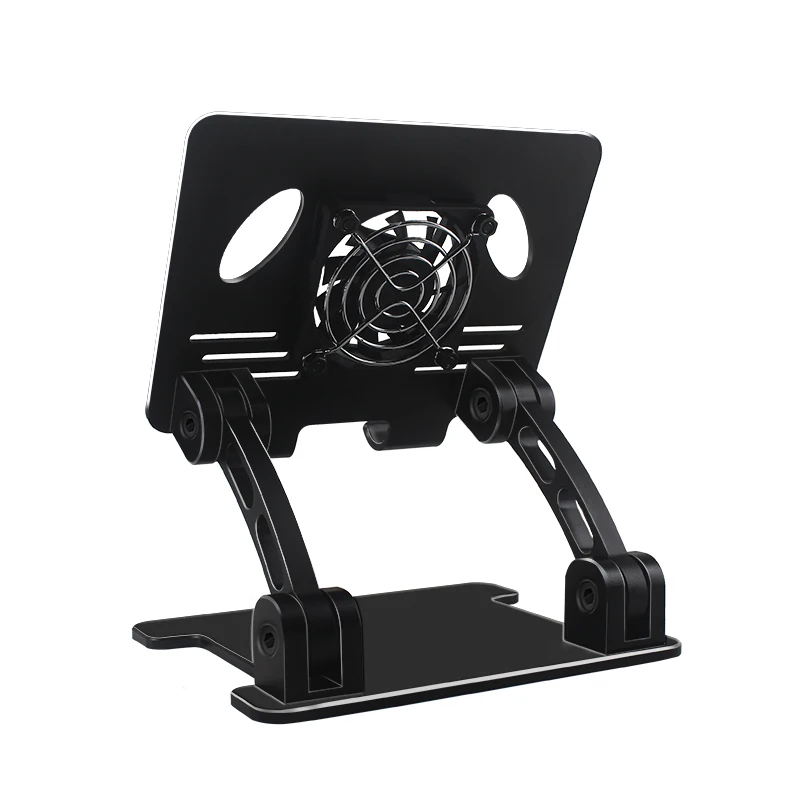 Tablet stand home office computer phone stand portable adjustable metal tablet stand cooling rack