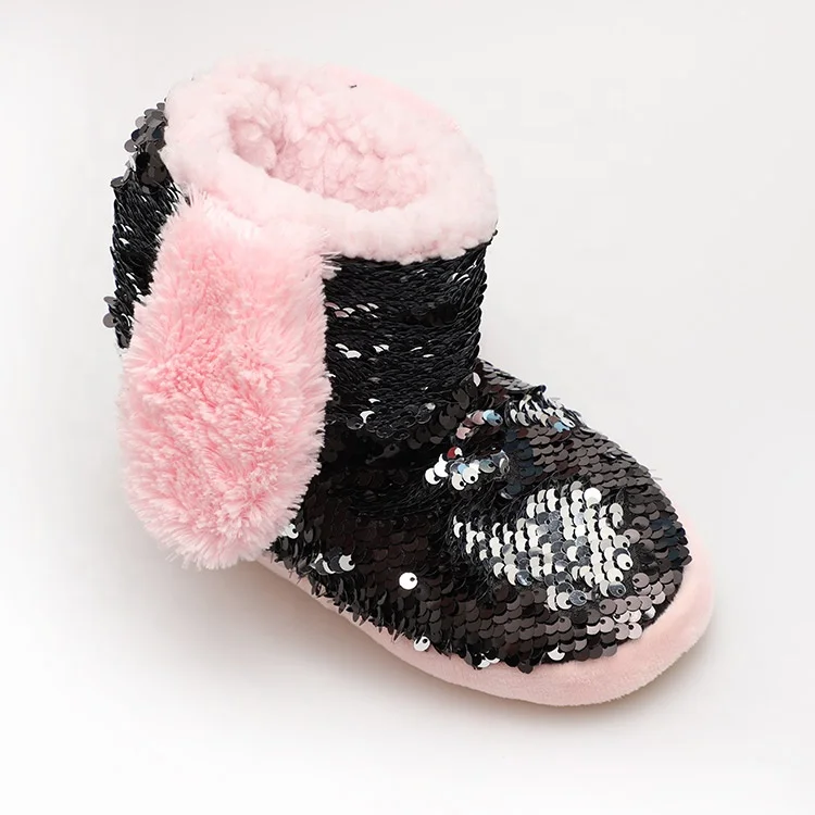 
China Wholesale Fashion Women Winter Warm Plush Indoor House Slippers 