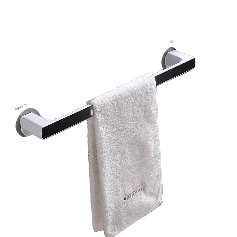 
High Cost-Effective New Products Bathroom Cheap Black Wall Mounted Towel Rack Price 