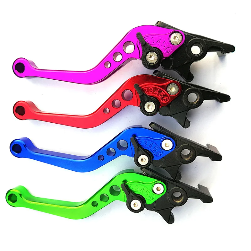High Quality Alloy Motorcycle Brake Handle CNC Motorcycle Clutch Brake Lever Handle Fit for Motorbike Modification