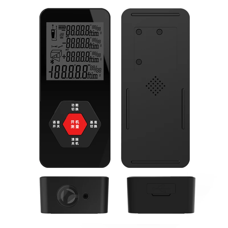Tot Sell Laser Measure 100m Laser Distance Meterlaser Distance Meter Level Great Rangefinder 3 in 1 Laser Distance Meter