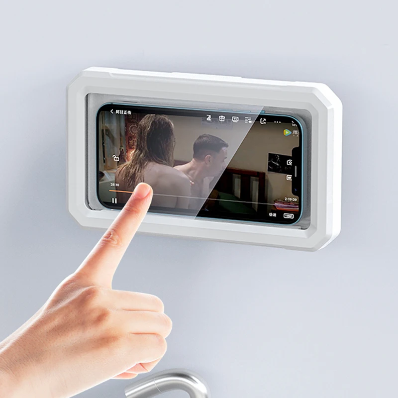 New Design Removable 360 Waterproof Shower Phone Holder With High Quality