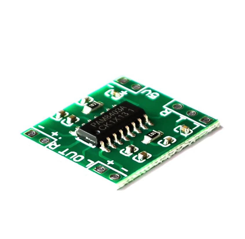 2,5-5 в супер мини плата цифрового усилителя мощности PAM8403