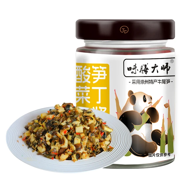 Diced Beef with Bamboo Shoot Instant Food Rice Pasta Condiments 180g chinese food beef sauce Delicious Home Rice chili sauces