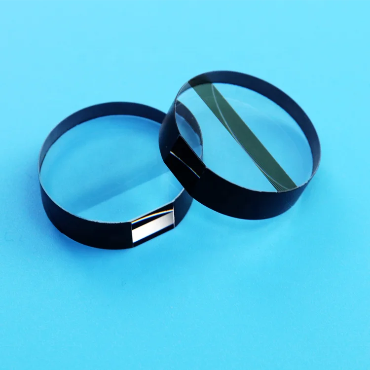 Hot sale custom size glass round shape prism photography lens