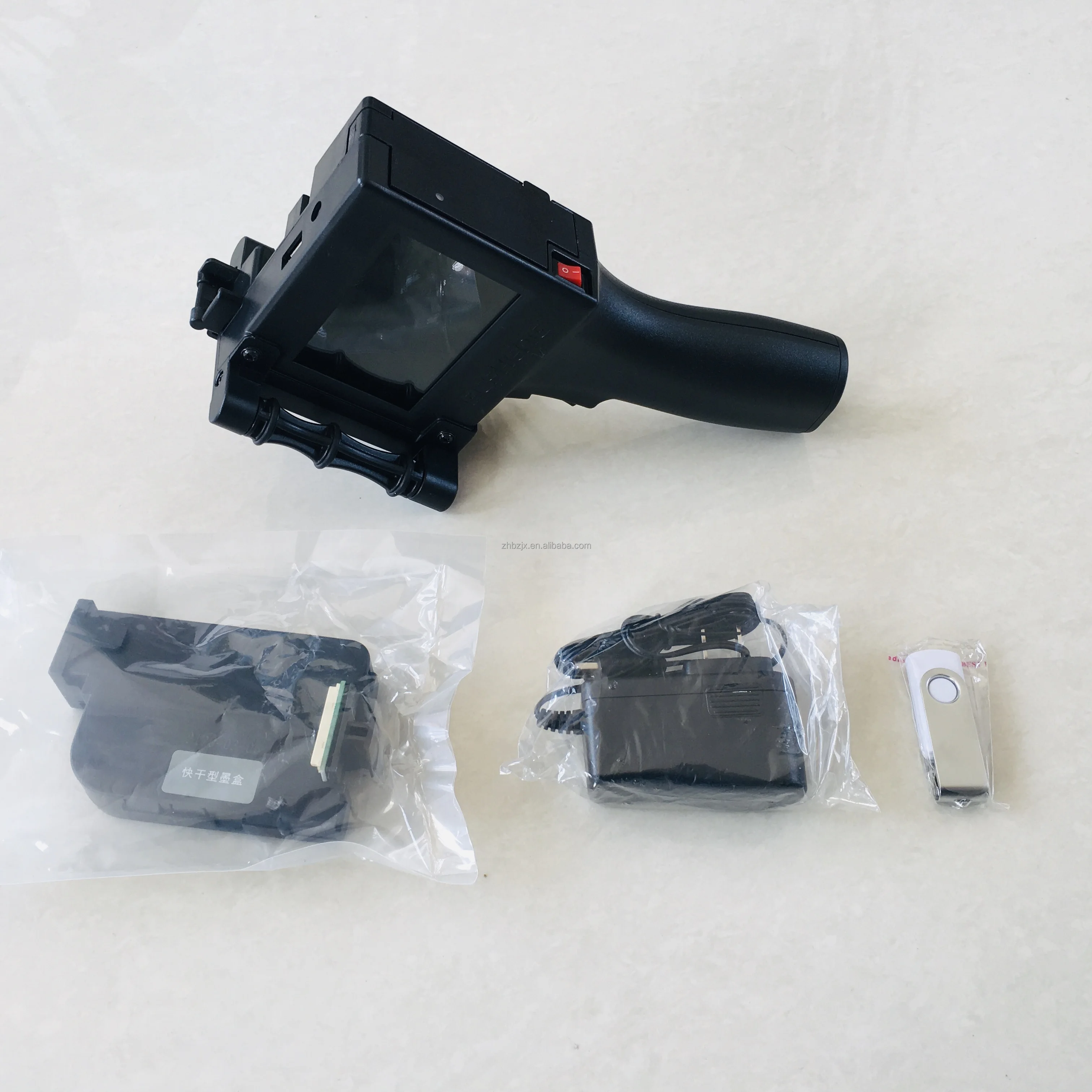 ZHENHUA Portable Aluminum Cans For Batch Code Date Printing Machinery  25.4Mm With Cartridge