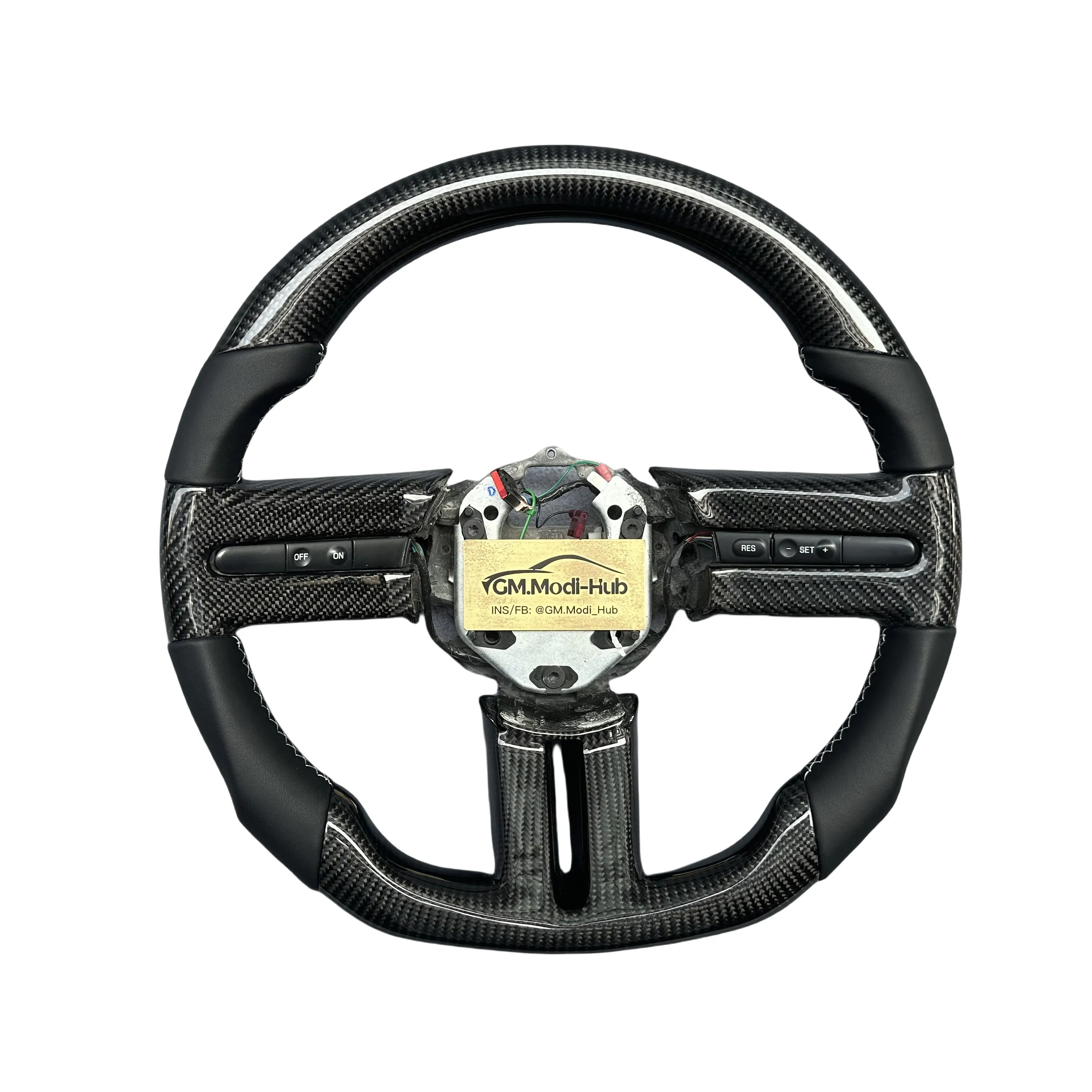 GM.Modi-Hub высококачественное карбоновое Автомобильное рулевое колесо для Ford 2005 2006 2007 2008 2009 Mustang