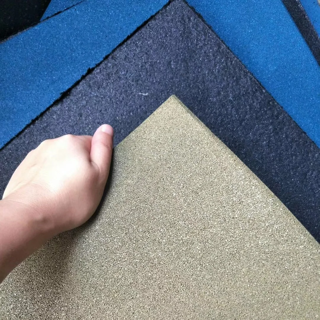 tile interlock floor soundproofing shock absorber safety play rubber tile mat
