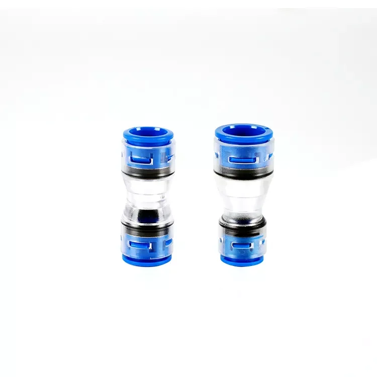 Direct Buried Micro duct Straight Connector 12mm for Blowing Optical