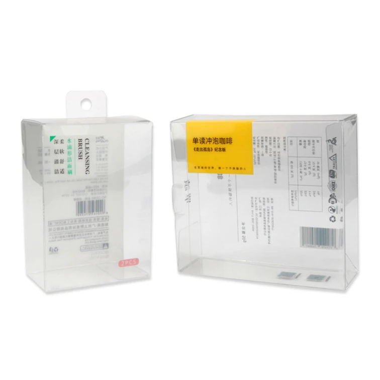 Оптовая цена прозрачный ПВХ коробка пластиковые коробки