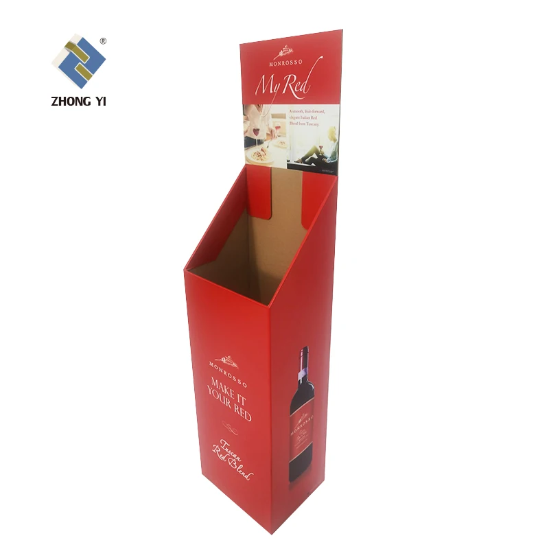 Customized Logo Supermarket Promotion Hexagonal Corrugated Cardboard Dump Bins Display Stand for Toys Dolls