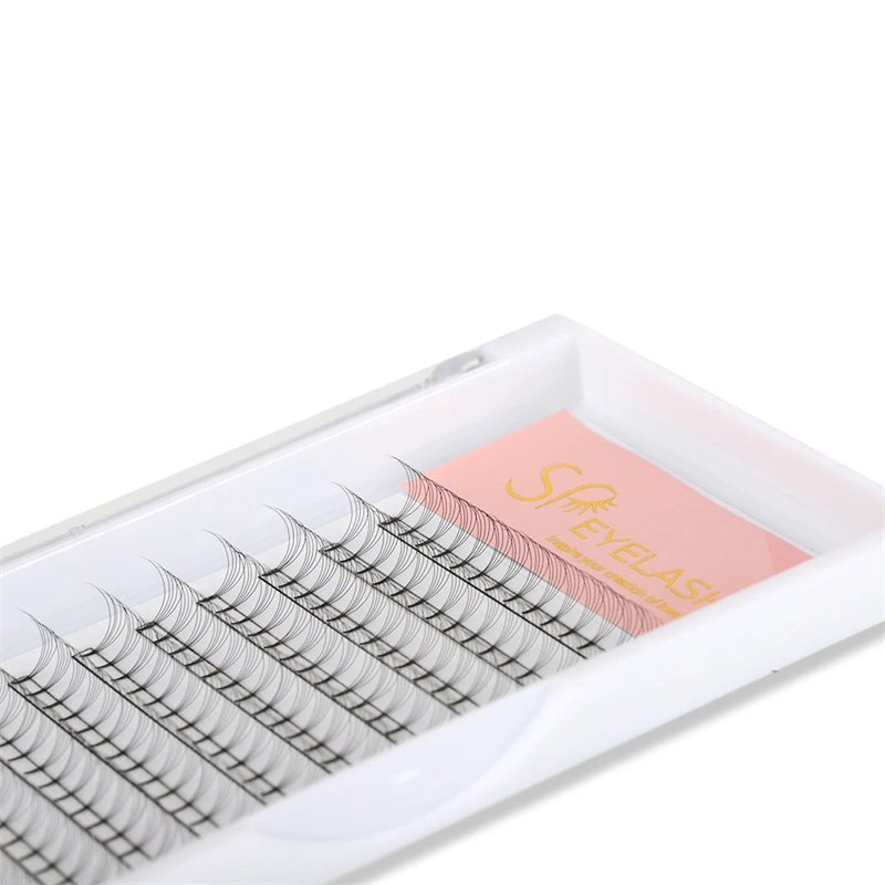 Private Label Wholesale Premium Natural Bulk Tech Products Enigma Professional 3D Short Fluffy Short Stem Lashes Eyelashes
