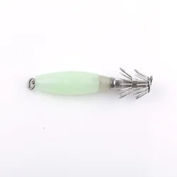 New Arrival squid jig 15.5g 10cm customized luminous hard squid hook jig fishing lure