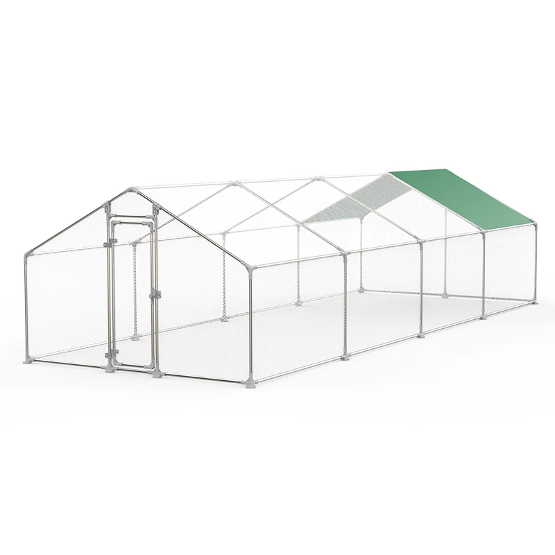 Chicken run large size  8 meter outdoor animal cage chicken house durable quality factory price