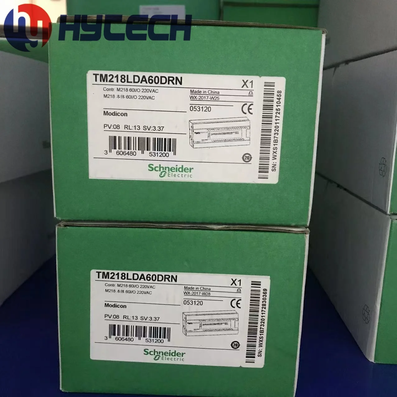 HYTECH Schneider-фирменный интегрированный логический контроллер Modicon M218 PLC 220V AC 16 I/O TM218LDA16DRN