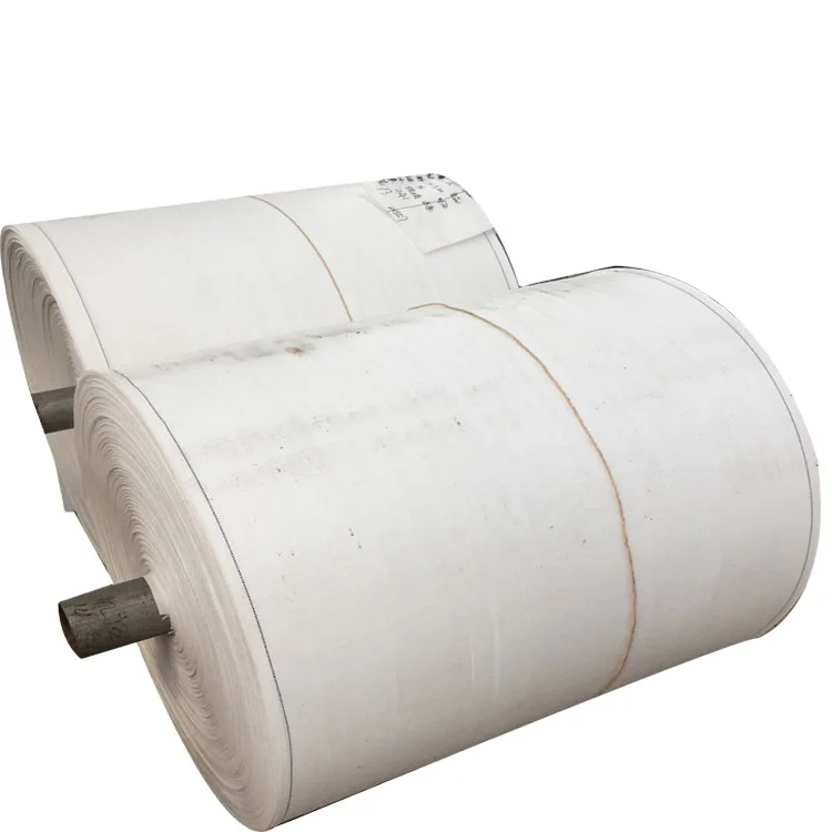 China Supply White High Tensile Strength Virgin Coated Laminated Bag Sack Tubular Polypropylene PP Woven Fabric Roll
