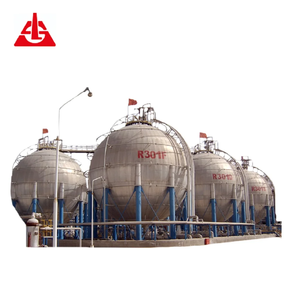 ipg 2500 mt spherical storage tanks