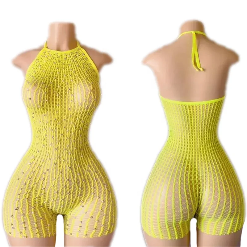 Ailangke Wholesale Girls Exotic Dance Wear Performance Dancewear Stripper Outfits Stage Dresses