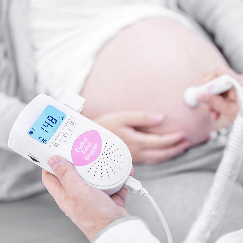 ORIENTMED wholesale portable Heartbeat Baby Monitor speaker CE approved Fetal Doppler