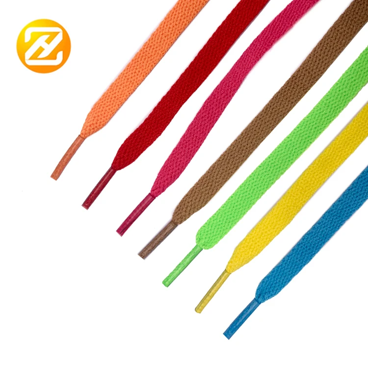 2022 high quality sneaker Jordan poly flat shoelace for sports shoes